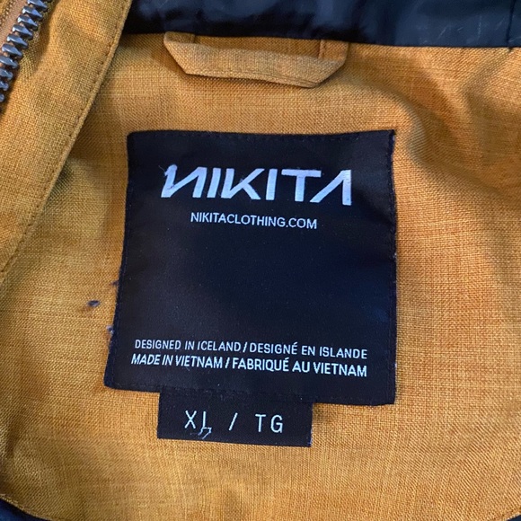 Nikita Calypso Jacket, woman’s ski/snowboard jacket, size XL, Inca Gold - Picture 2 of 2